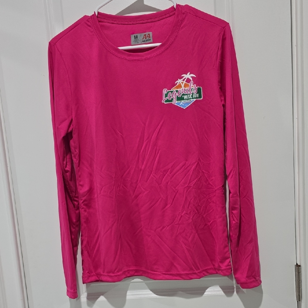 Women  Key West Pink Long Sleeve Shirt